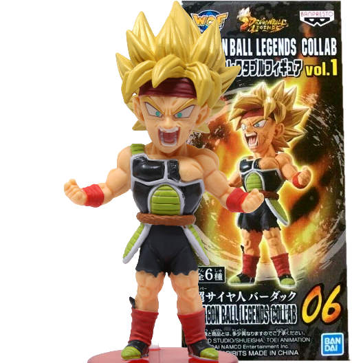 Bardock SSJ | DBLC06 | Dragon Ball Legends Collab Series | Vol.1 | 2019 | DWC & WCF | World Collectable Figure | Banpresto & Bandai