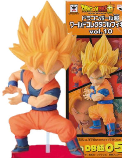 Goku SSJ | DB超055 | Dragon Ball Super Series | Vol.10 | 2017 | DWC & WCF | World Collectable Figure | Banpresto & Craneking