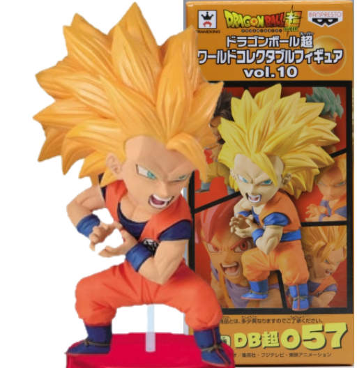 Goku SSJ3 | DB超057 | Dragon Ball Super Series | Vol.10 | 2017 | DWC & WCF | World Collectable Figure | Banpresto & Craneking