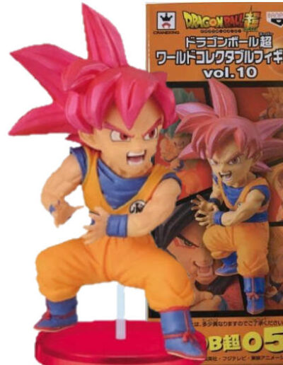 Goku SS God | DB超058 | Dragon Ball Super Series | Vol.10 | 2017 | DWC & WCF | World Collectable Figure | Banpresto & Craneking