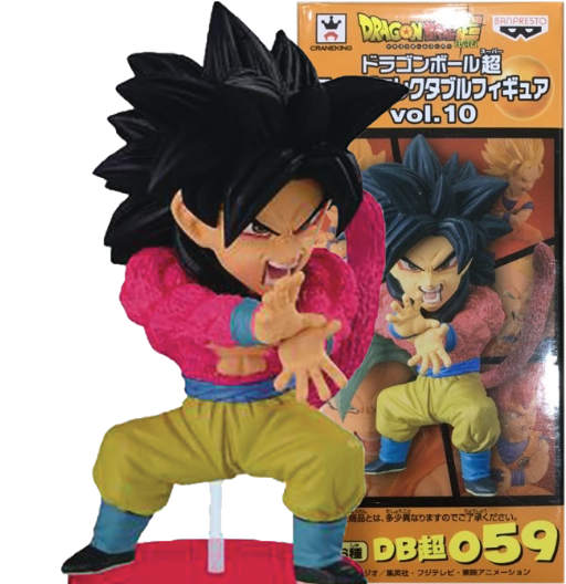 Goku SSJ4 | DB超059 | Dragon Ball Super Series | Vol.10 | 2017 | DWC & WCF | World Collectable Figure | Banpresto & Craneking