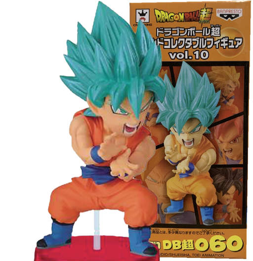 Goku SS Blue | DB超060 | Dragon Ball Super Series | Vol.10 | 2017 | DWC & WCF | World Collectable Figure | Banpresto & Craneking