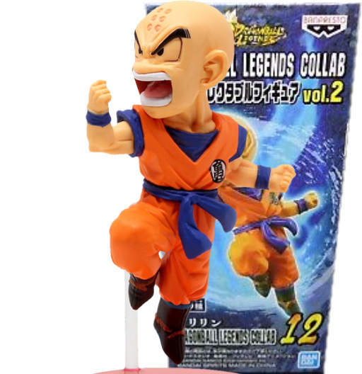 Krillin | DBLC12 | Dragon Ball Legends Collab Series | Vol.2 | 2020 | DWC & WCF | World Collectable Figure | Banpresto & Bandai