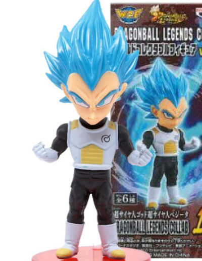 Vegeta SS Blue | DBLC16 | Dragon Ball Legends Collab Series | Vol.3 | 2020 | DWC & WCF | World Collectable Figure | Banpresto & Bandai