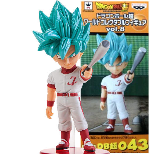 Goku SS Blue (Baseball) | DB超043 | Dragon Ball Super Series | Vol.8 | 2017 | DWC & WCF | World Collectable Figure | Banpresto & Craneking