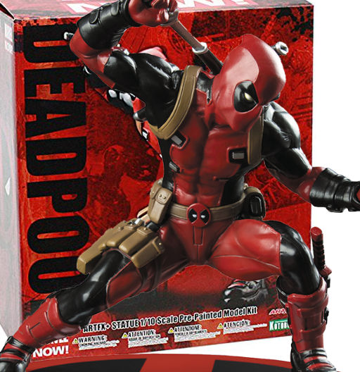 Deadpool | Deadpool Marvel Now | Marvel ARTFX+ | Estatua Escala 1:10 | 15 cm | Kotobukiya