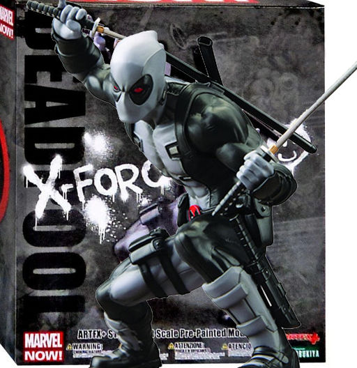 Deadpool (X-Force) | Deadpool Marvel Now | Marvel ARTFX+ | Estatua Escala 1:10 | 15 cm | Kotobukiya
