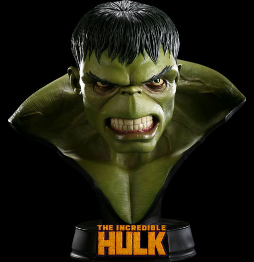 The Incredible Hulk | Life Size Bust | 51 cm | Sideshows Collectibles | Marvel