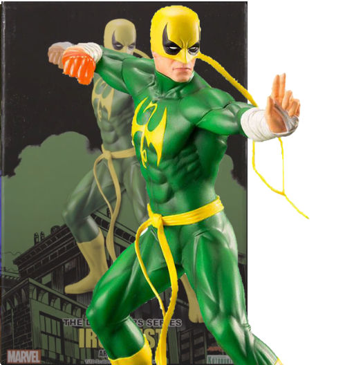 Iron Fist | The Defenders Series | Marvel ARTFX+ | Estatua Escala 1:10 | 19 cm | Kotobukiya