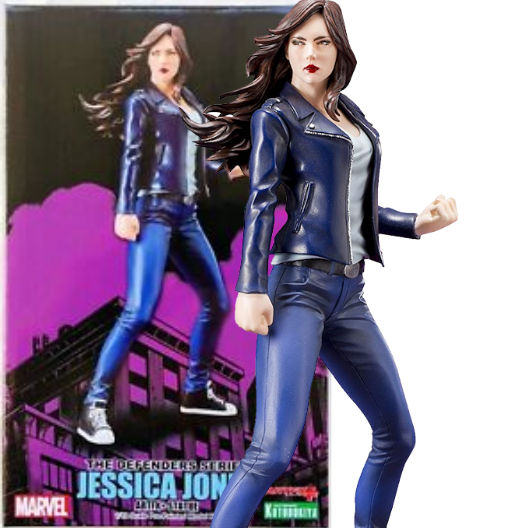 Jessica Jones | The Defenders Series | Marvel ARTFX+ | Estatua Escala 1:10 | 18 cm | Kotobukiya