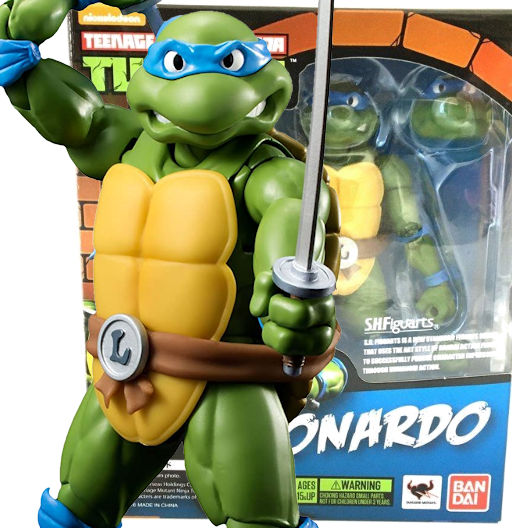 Leonardo | Teenage Muntan Ninja Turtles | S.H Figuarts | Tamashii Nations | Bandai