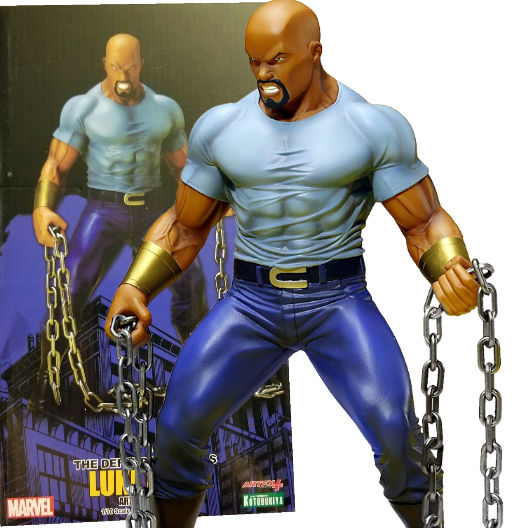 Luke Cage | The Defenders Series | Marvel ARTFX+ | Estatua Escala 1:10 | 20 cm | Kotobukiya