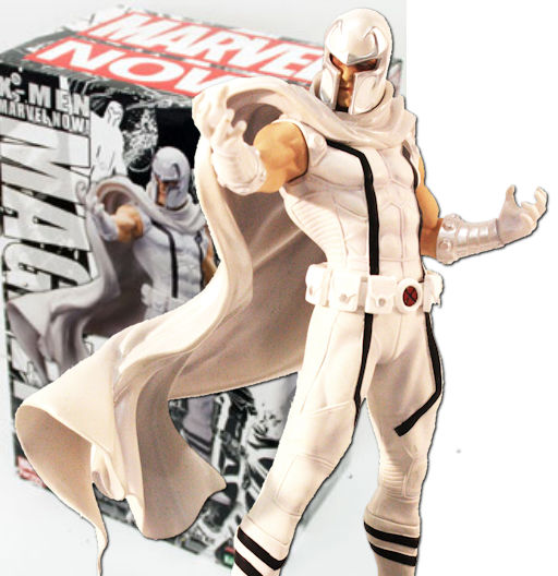 Magneto (White) | X-MEN Marvel Now | Marvel ARTFX+ | Estatua Escala 1:10 | 20 cm | Kotobukiya