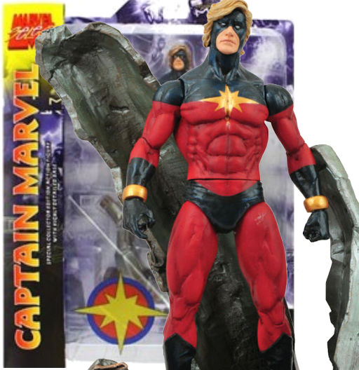 Captain Marvel | Marvel Select | Figura de Acción Articulada | Diamond Select Toys