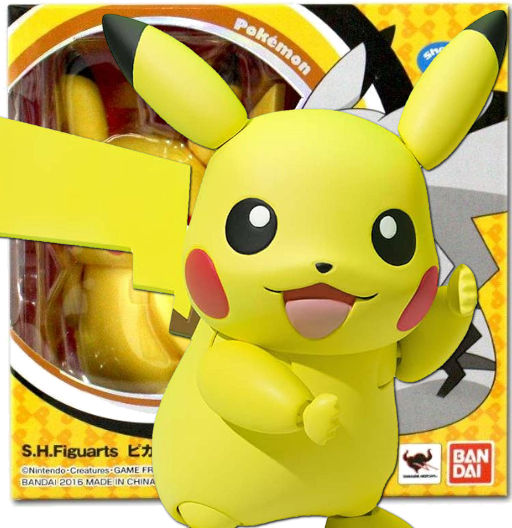 Pikachu | Pokémon | S.H Figuarts | Tamashii Nations | Bandai