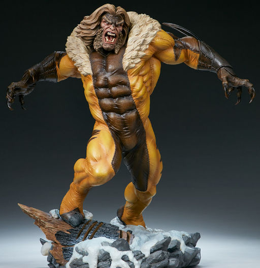Sabretooth | Viciously Strikes | Premium format | 45 cm | Sideshow de Marvel