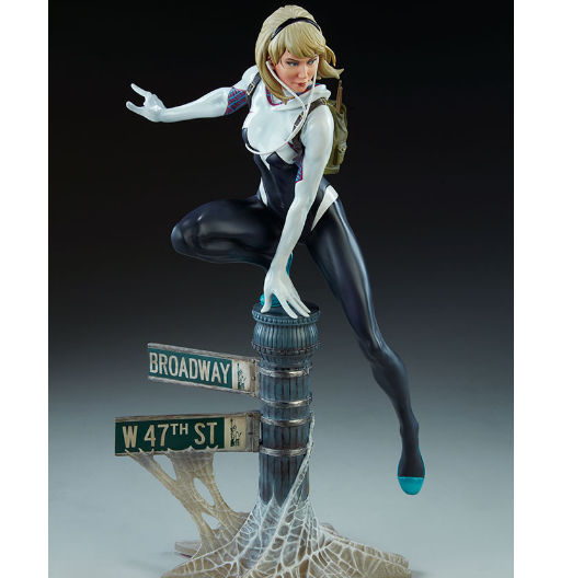 Spider-Gwen | Mark Brooks Spider-Verse | Statue | 40 cm | Estatua SideShow Marvel