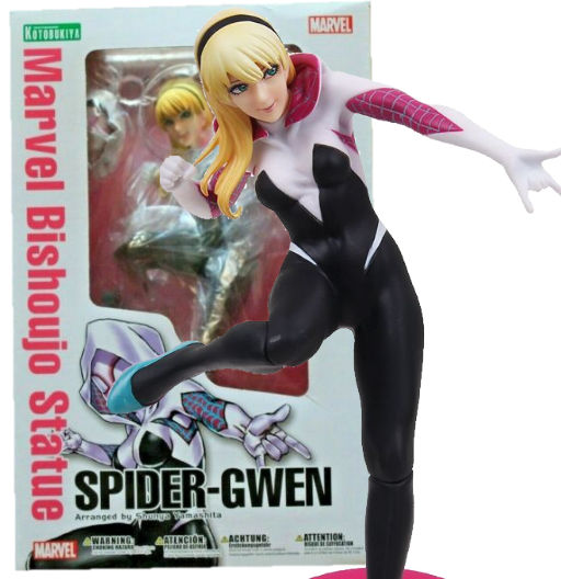 Spider-Gwen | Marvel Bishoujo Series | Statue Escale 1:7 | 22,2 cm | Kotobukiya