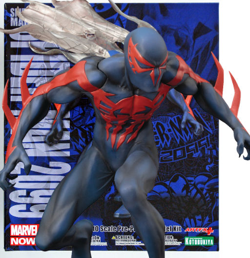 Spider-Man 2099 | Spider-Man 2099 Marvel Now | Marvel ARTFX+ | Estatua Escala 1:10 | 13 cm | Kotobukiya