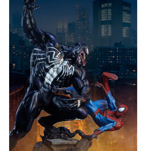 Spider-Man VS Venom | Maquette | 65 cm | Marvel