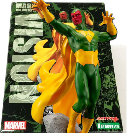 Vision | Avengers Series | Marvel ARTFX+ | Estatua Escala 1:10 | 22 cm | Kotobukiya