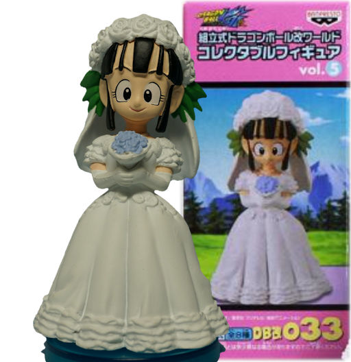 Chichi Wedding Dress | DB改033 | Dragon Ball Kai Series | Vol.5 | 2012 | WCF | World Collectable Figure | Banpresto