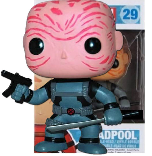 Unmasked Deadpool (X-Force) | 029 | Exclusive PX | Marvel Universe | Funko POP! Marvel
