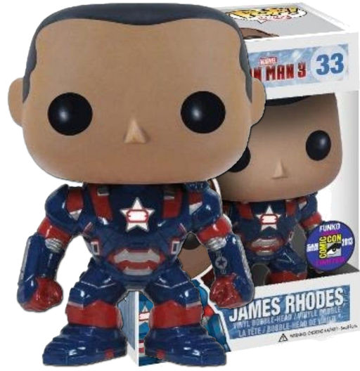 James Rhodes | 033 | Exclusive SDCC 2013 | (UCM) Iron Man 3 | Funko POP! Marvel