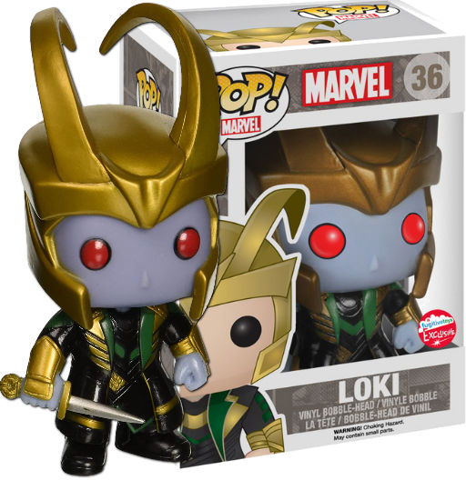 Loki (Frost Giant) | 036 | Exclusive FugitiveToys | (UCM) Thor The Dark World | Funko POP! Marvel
