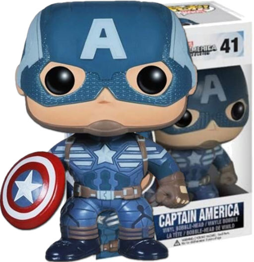 Captain America | 041 | (UCM) Captain America: The Winter Soldier | Funko POP! Marvel