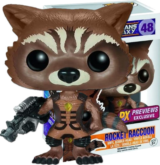 Rocket Racoon (Ravager) | 048 | Exclusive PX Previews | (UCM) Guardians of the Galaxy | Funko POP! Marvel