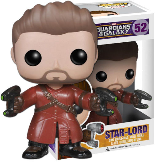 Unmasked Star-Lord | 052 | (UCM) Guardians of the Galaxy | Funko POP! Marvel