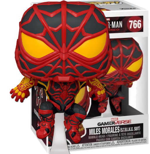 Miles Morales S.T.R.I.K.E. Suit | 766 | Gamerverse Spider-Man Miles Morales | Funko POP! Marvel