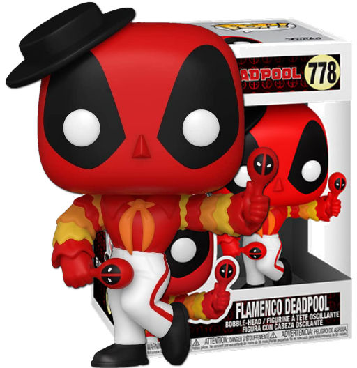 Flamenco Deadpool | 778 | Deadpool 30th | Funko POP! Marvel