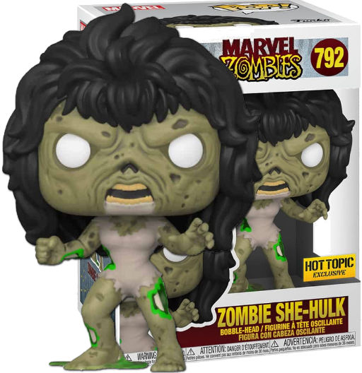Zombie She-Hulk | 792 | Exclusive Hot Topic | Marvel Zombies | Funko POP! Marvel