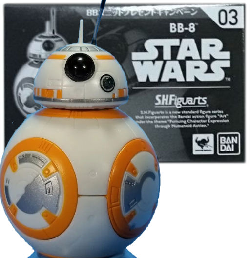 BB-8 | Episode 8: The Last Jedi | BB unit Set 3 | Star Wars | S.H Figuarts | Tamashii Nations | Bandai
