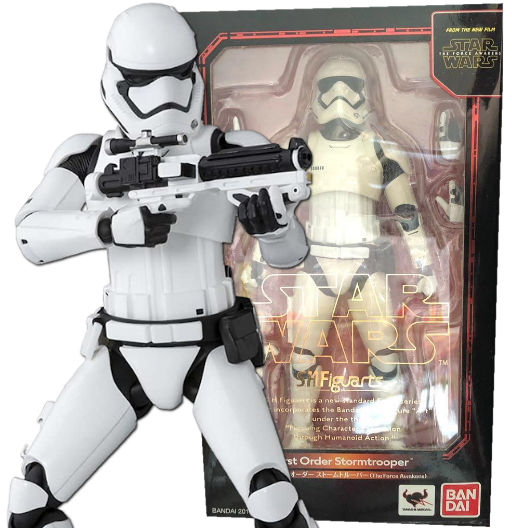 First Order Stormtrooper | Episode 7: the Force Awakens | Star Wars | S.H Figuarts | Tamashii Nations | Bandai