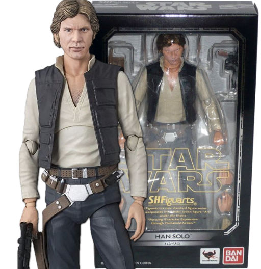 Han Solo | Episode 4: A New Hope | Star Wars | S.H Figuarts | Tamashii Nations | Bandai