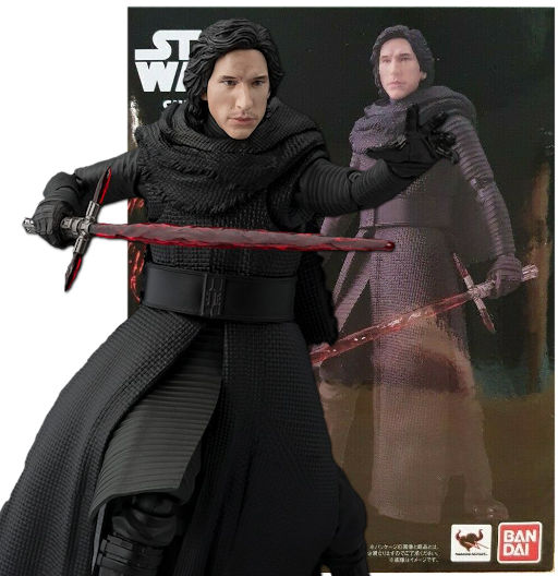 Kylo Ren (Unmasked) | Episode 7: the Force Awakens | Star Wars | S.H Figuarts | Tamashii Nations | Bandai