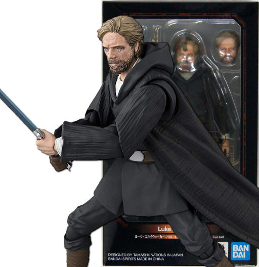 Luke Skywalker (Battle Ver.) | Episode 8: The Last Jedi | Star Wars | S.H Figuarts | Tamashii Nations | Bandai