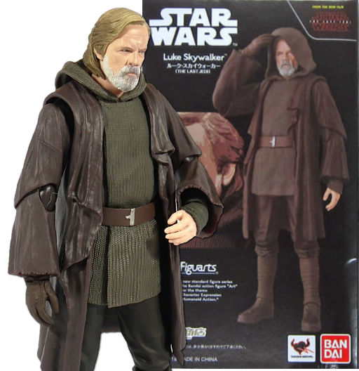 Luke Skywalker | Episode 8: The Last Jedi | Star Wars | S.H Figuarts | Tamashii Nations | Bandai