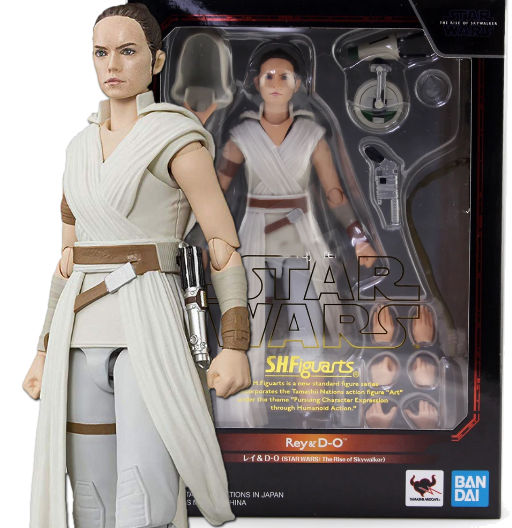 Rey & D-O | Episode 9: The Rise of Skywalker | Star Wars | S.H Figuarts | Tamashii Nations | Bandai