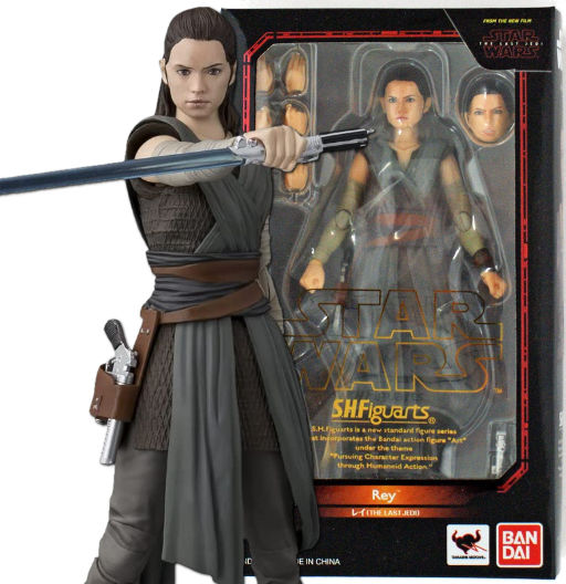 Rey | Episode 8: The Last Jedi | Star Wars | S.H Figuarts | Tamashii Nations | Bandai