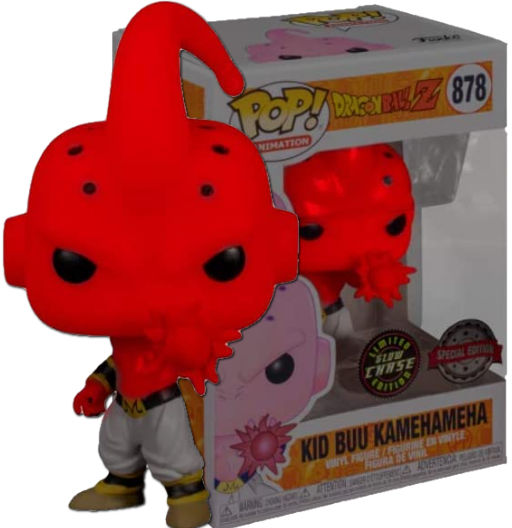 Kid Buu Kamehameha | Chase GITD | Exclusive Galactic Toys | DBZ | 878 | Funko PoP Animation