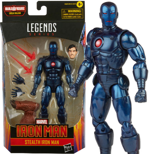 Stealth Iron Man | Iron Man | BAF Ursa Major | Hasbro 2021 | Marvel Legends