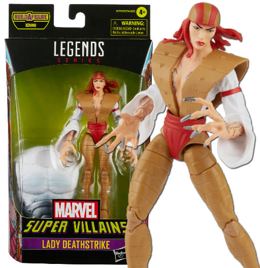 Lady Deathstrike | BAF Xemnu | Super Villains | Hasbro 2021 | Marvel Legends