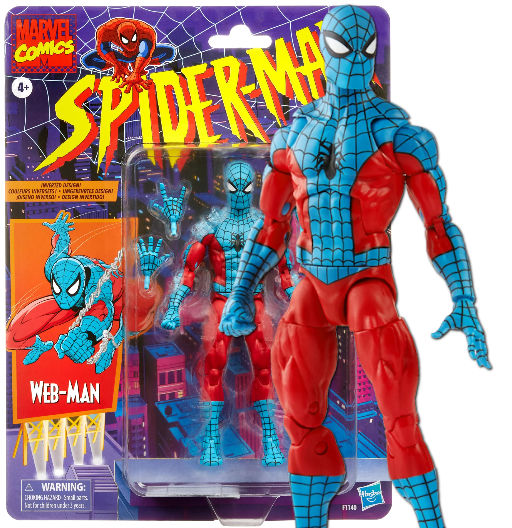 Web-Man | Spider-Man: The animated Series 90s | Retro Collection | Hasbro 2021 | Marvel Legends