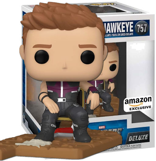 Hawkeye | 757 | Exclusive Amazon | Deluxe | Victory Shawarma | The Avengers | Funko POP! Marvel