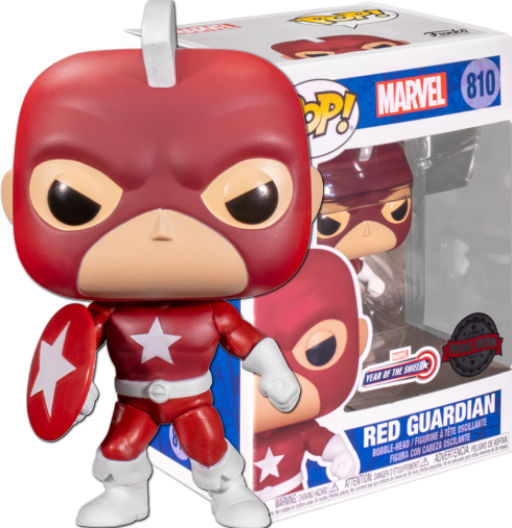 Red Guardian | 810 | Exclusive Amazon | Year of The Shield | Marvel Series | Funko POP! Marvel