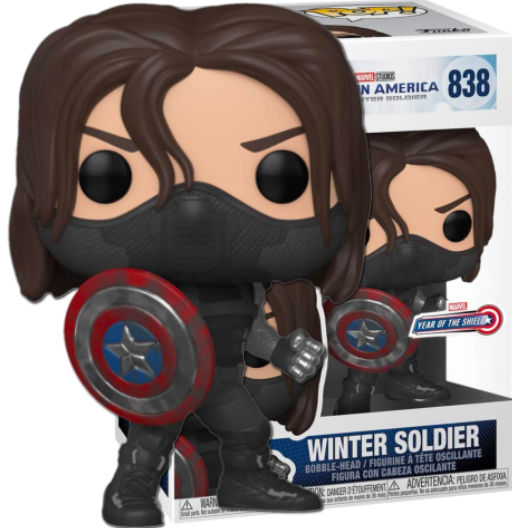 Winter Soldier | 838 | Year of The Shield | (UCM) Captain America: The Winter Soldier | Funko POP! Marvel